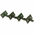 Aftermarket AM1302195C91 Clean Grain Elevator Chain, Rubber Paddles AM1302195C91-ABL